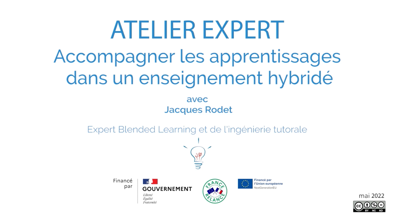 Replay - Accompagner les apprentissages