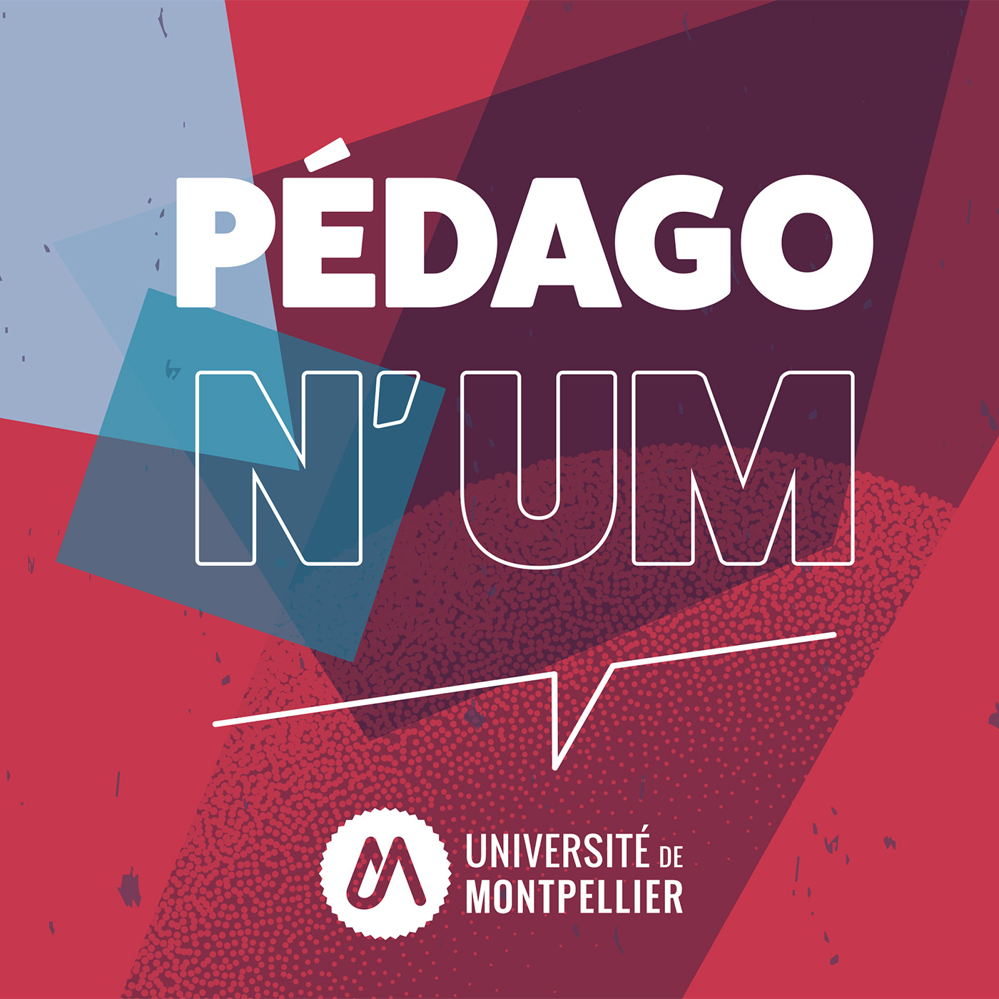 Logo du podcast PédagoN'UM